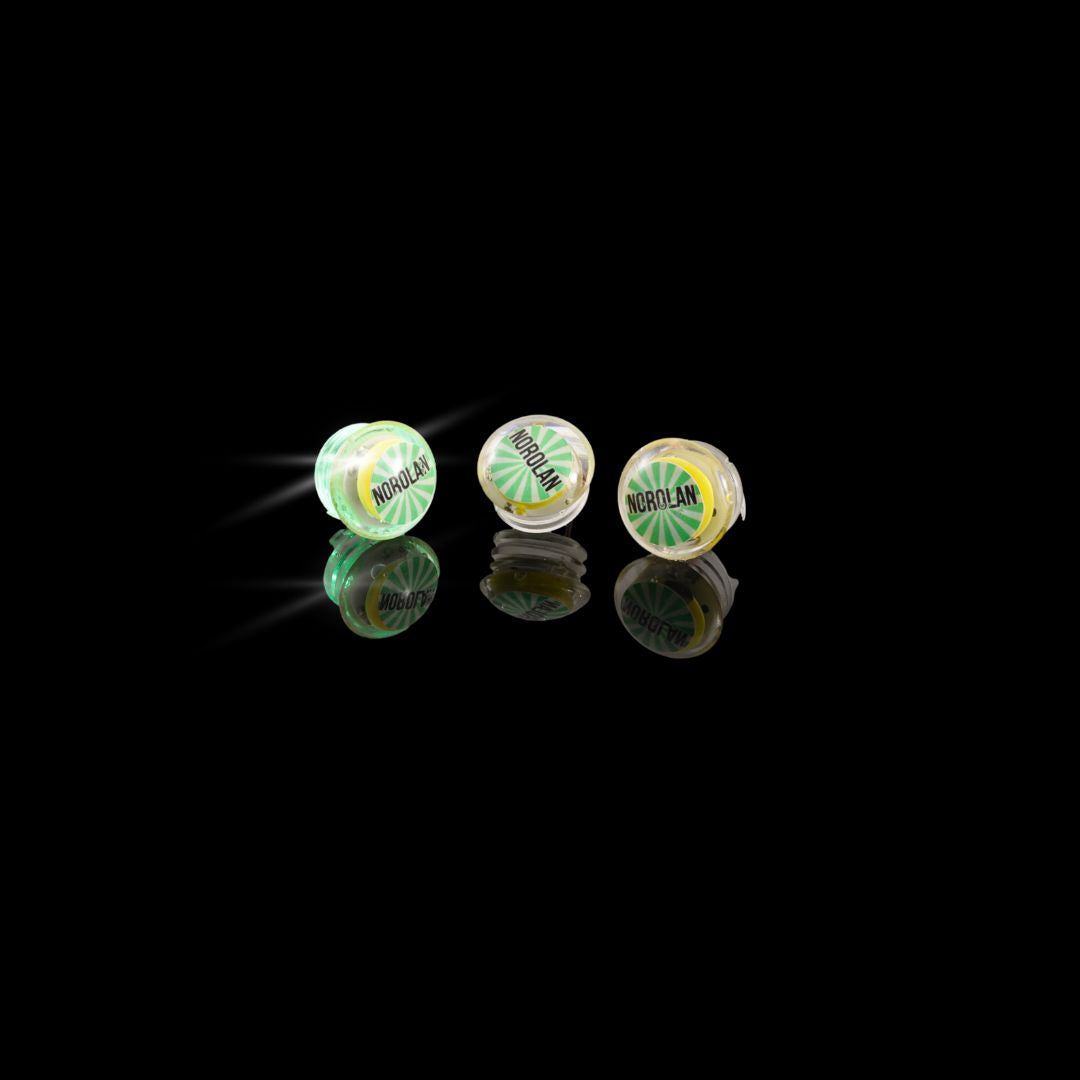Norolan Original LED utbyttbart lys for blinkepilk, 3 stk.