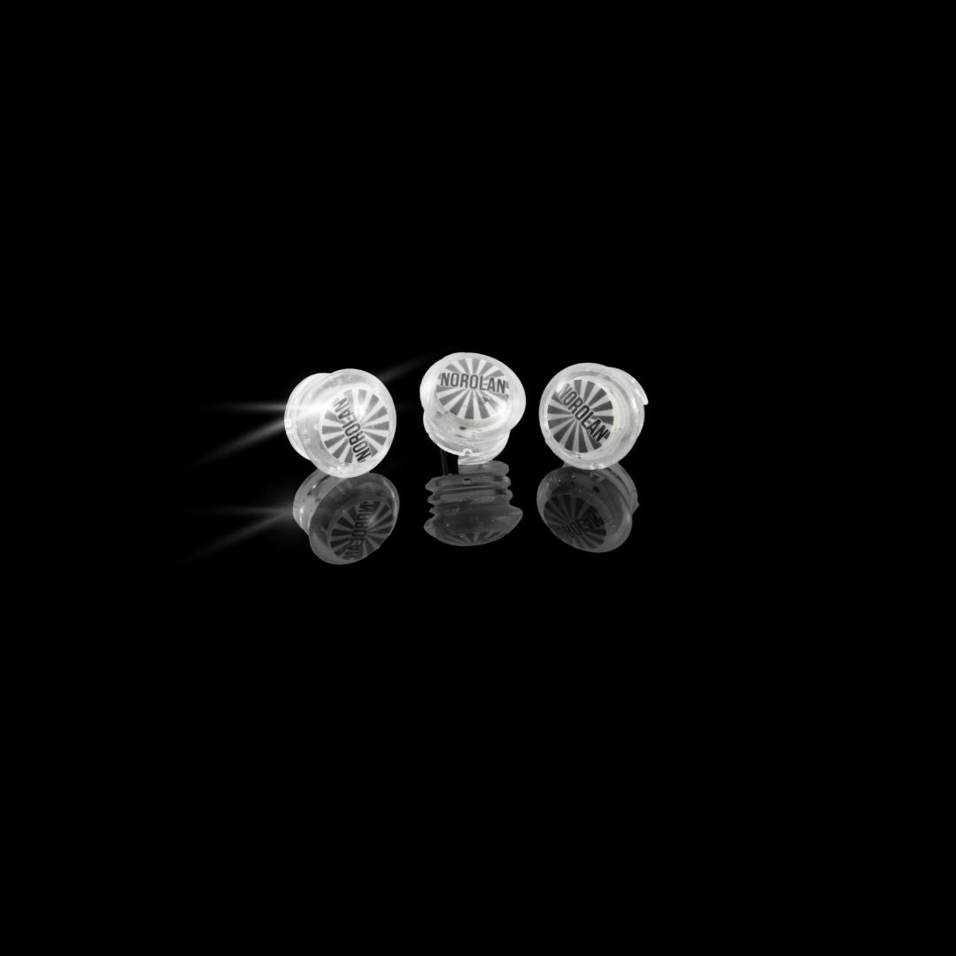 Norolan Original LED utbyttbart lys for blinkepilk, 3 stk.